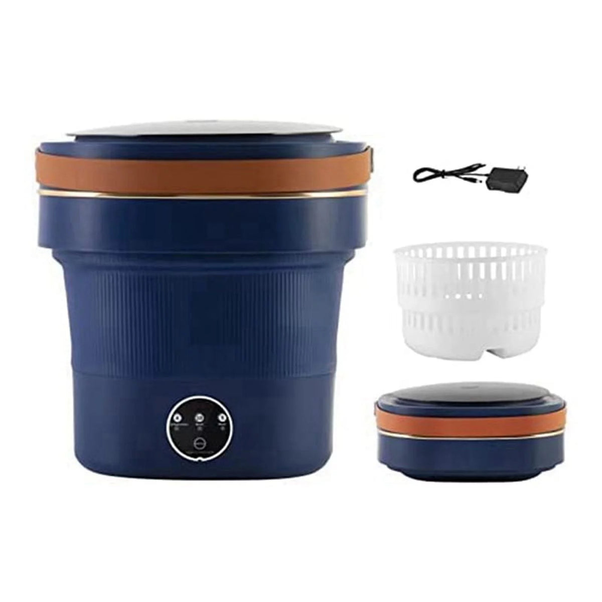 8.5L Foldable Mini Washing Machine with Drainer Basket K582