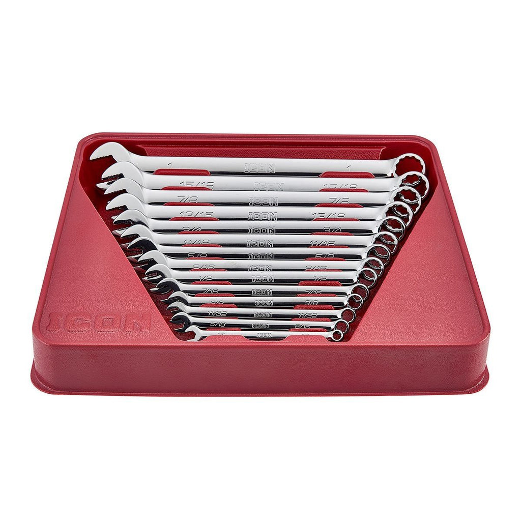 SAE Combination Wrench Set, 14-Piece O844