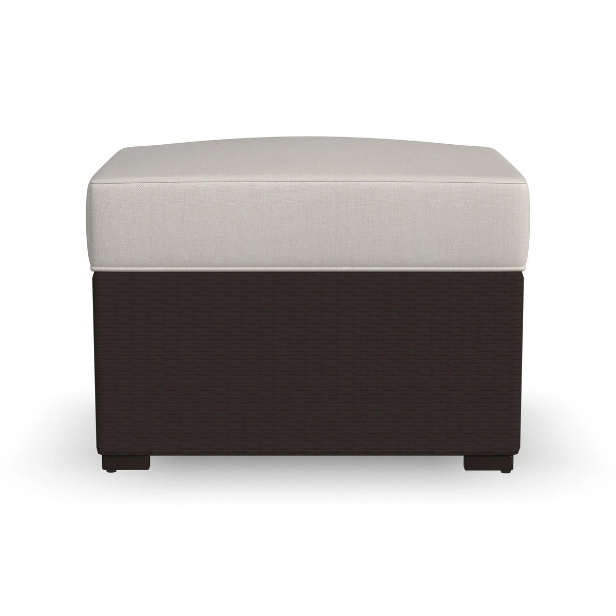 Brown Outdoor Ottoman I885