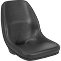Black Contoured Industrial Seat C440