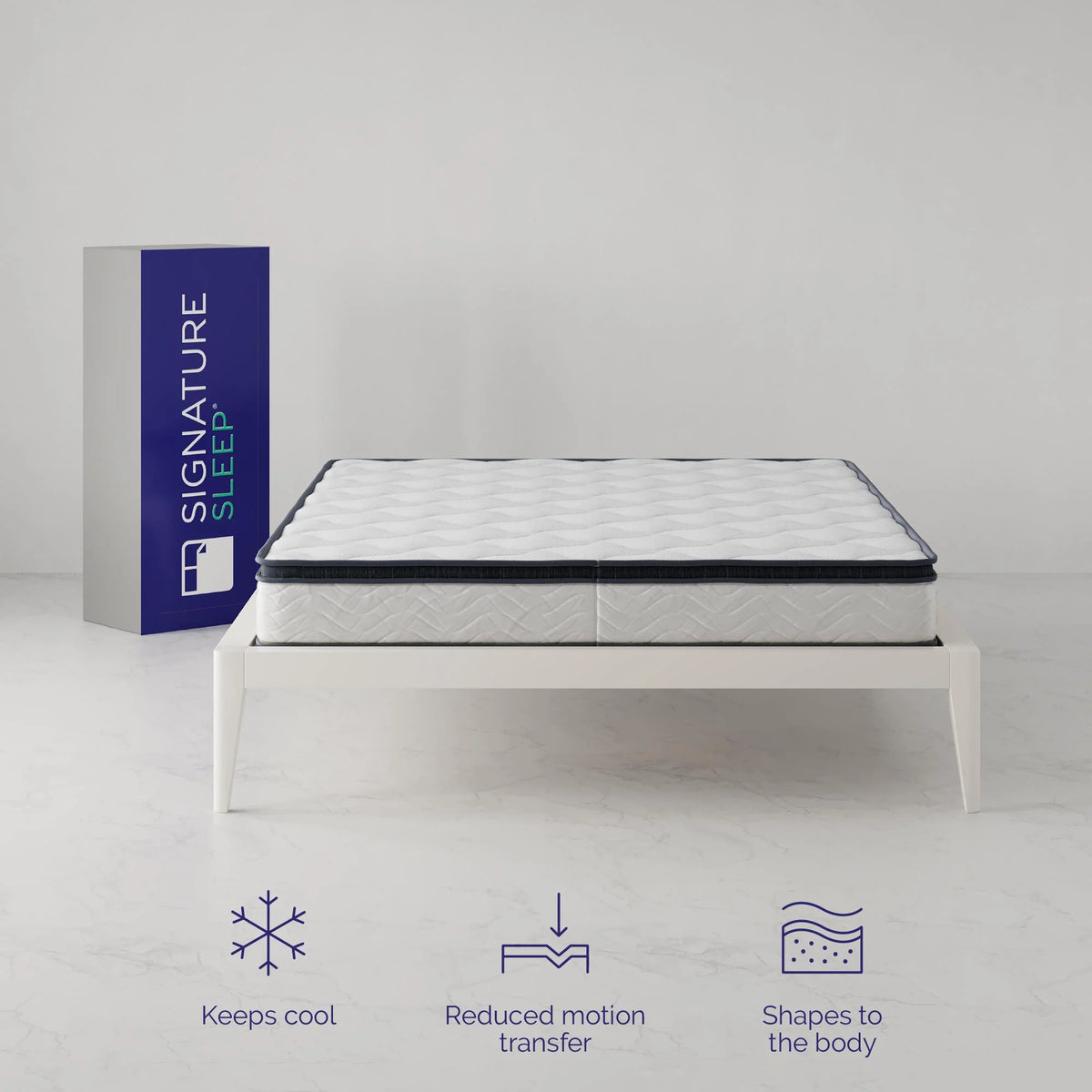 Queen Gel Memory Foam Innerspring Hybrid Mattress G9278