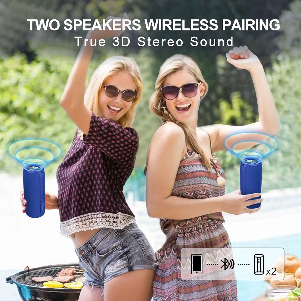 Waterproof Bluetooth Portable Wireless Speaker N525