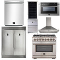 36 Dual Fuel Range, Range Hood, Refrigerator, Microwave, Dishwasher, Wine Cooler O418