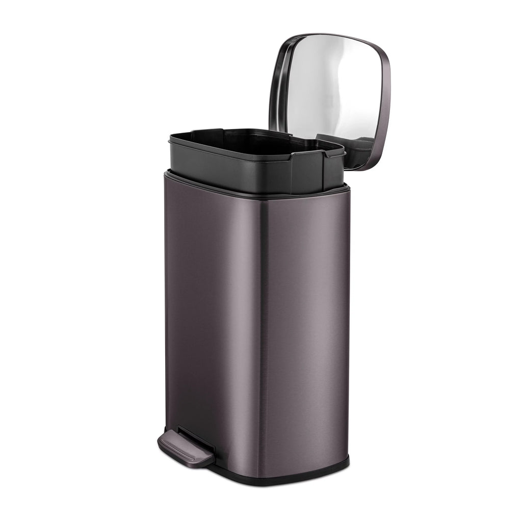 13.2 Gallon Rectangular Step On Trash Can N9759