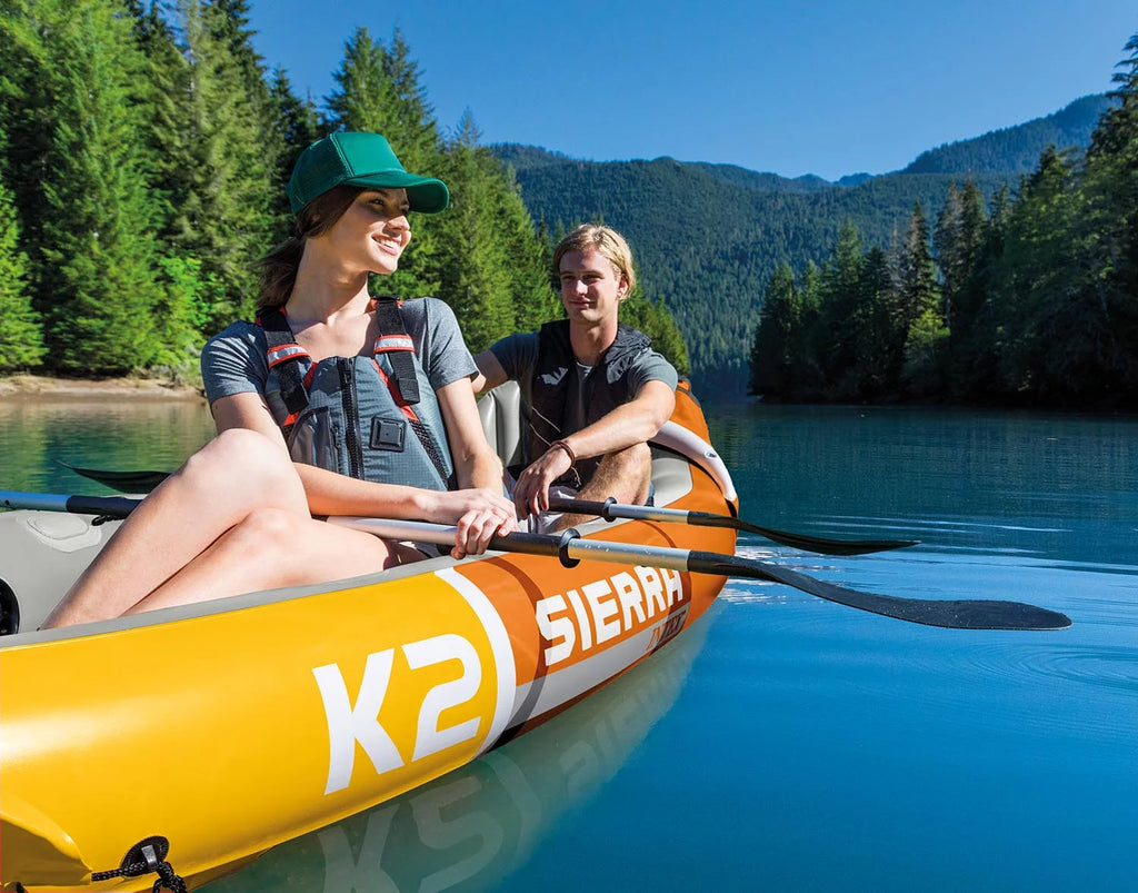Inflatable Kayak with Oars and Hand Pump Q1757