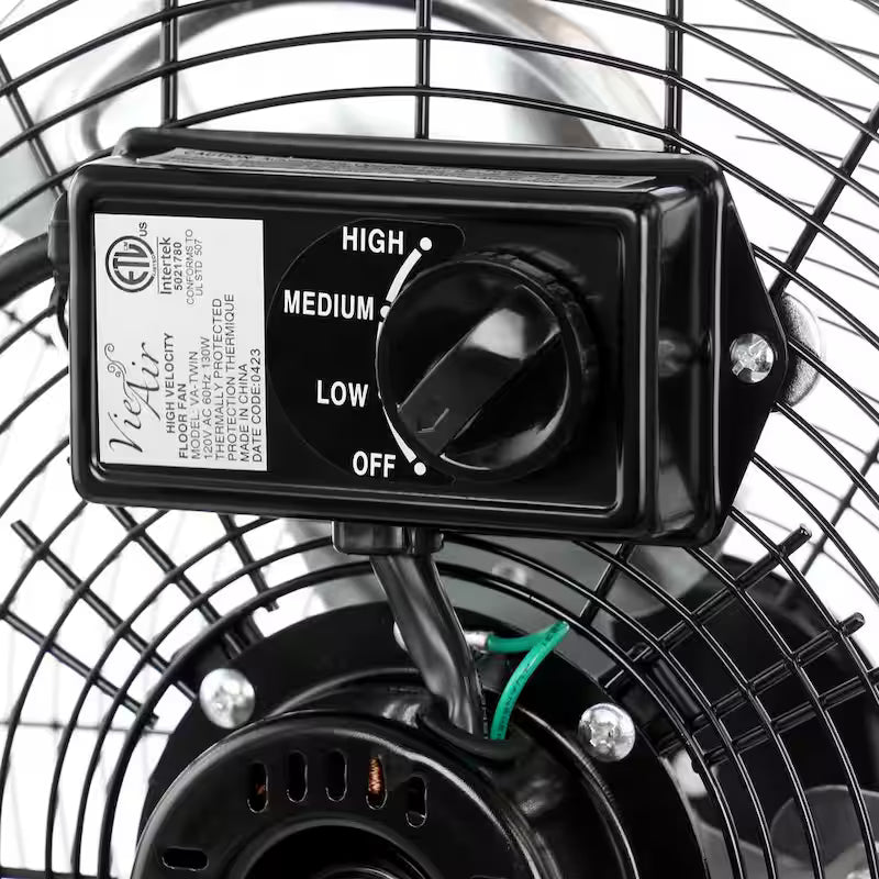 20 Inch 3 Speed Metal Floor Fan A654