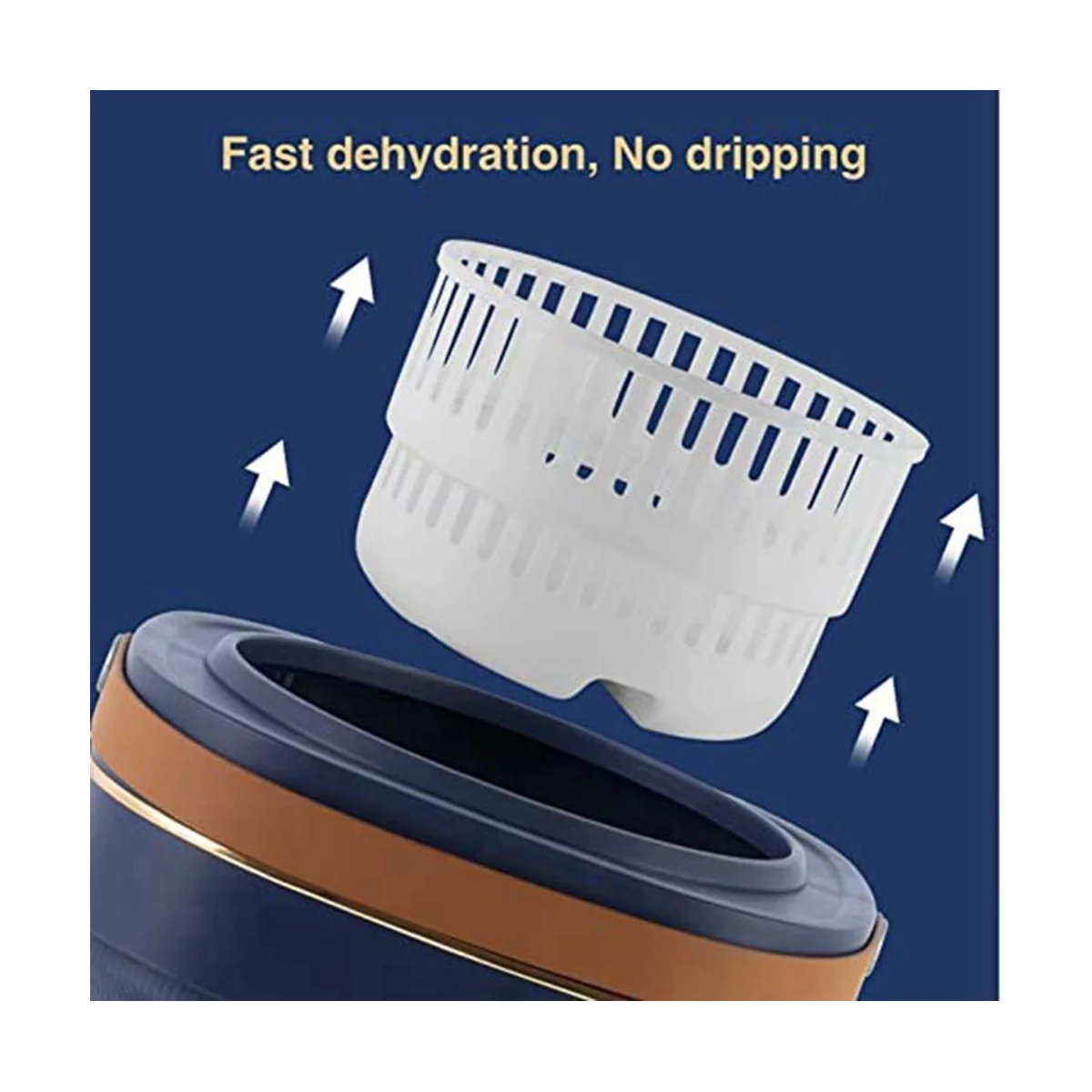 8.5L Foldable Mini Washing Machine with Drainer Basket K582