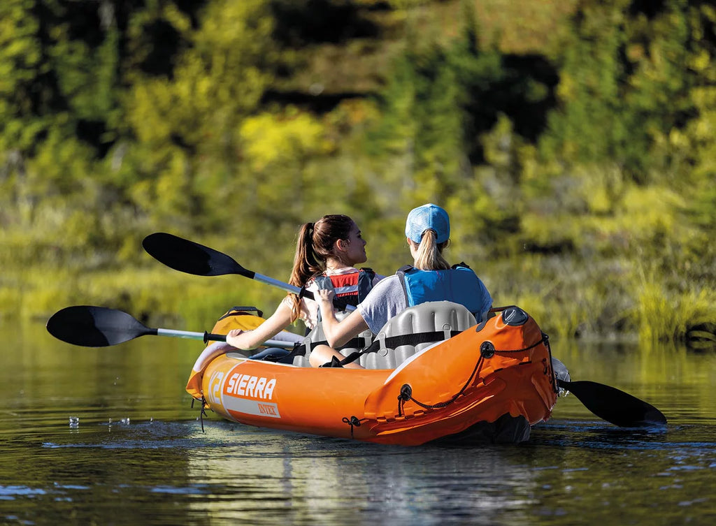 Inflatable Kayak with Oars and Hand Pump Q1757