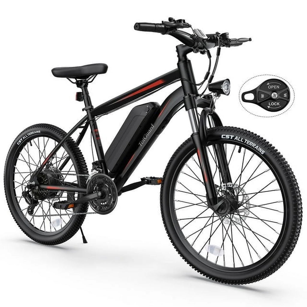 Electric Bike 26'' 350W 36V 10.4Ah 21 Speed E910990