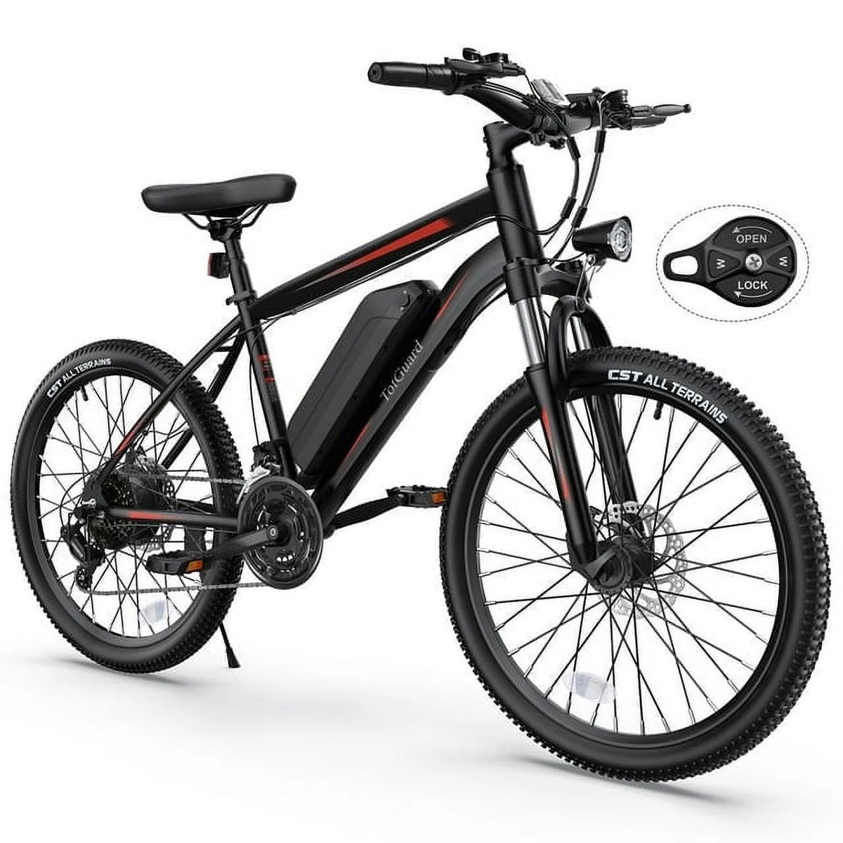 Electric Bike 26'' 350W 36V 10.4Ah 21 Speed E910990