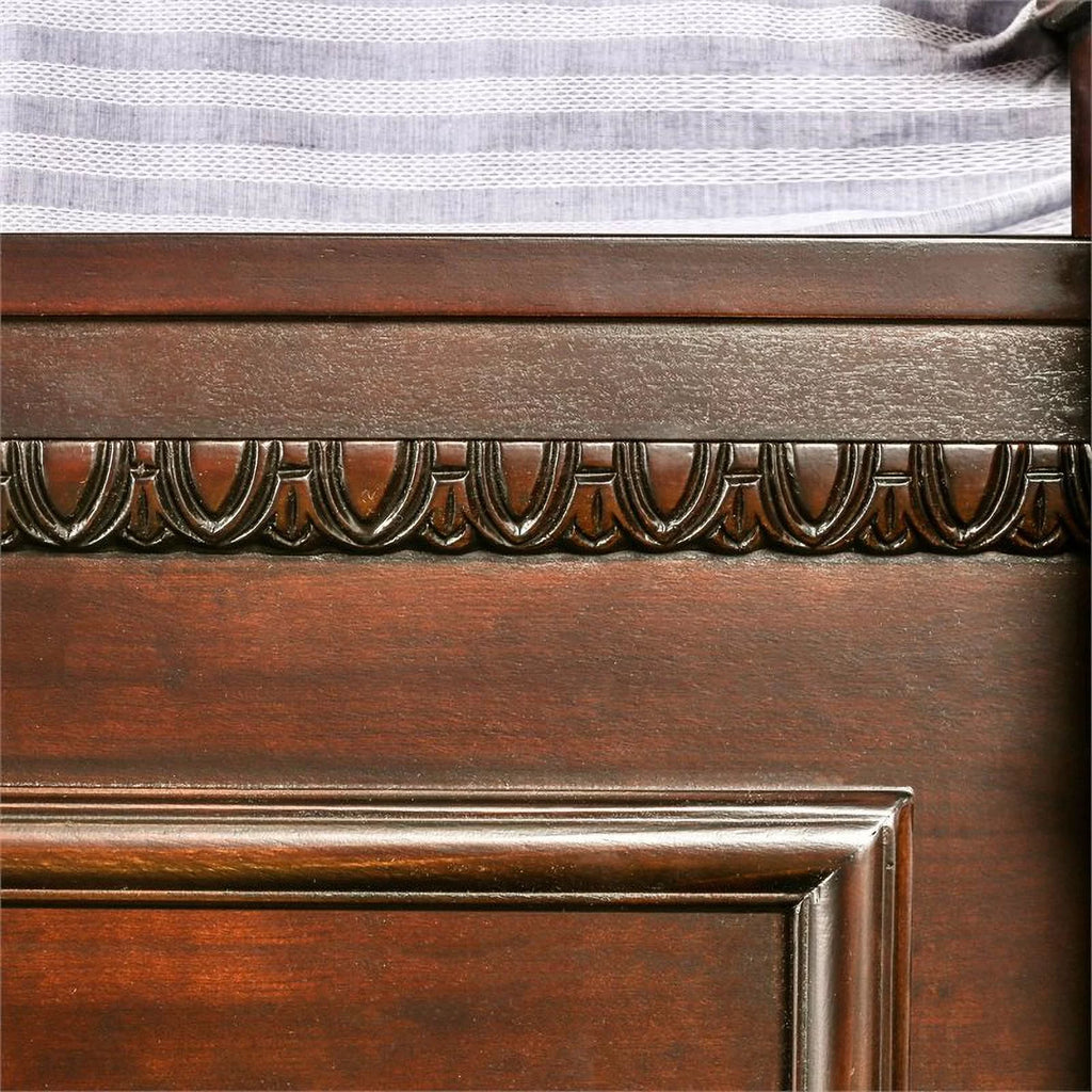 Cherry Wood Queen Poster Bed G4914