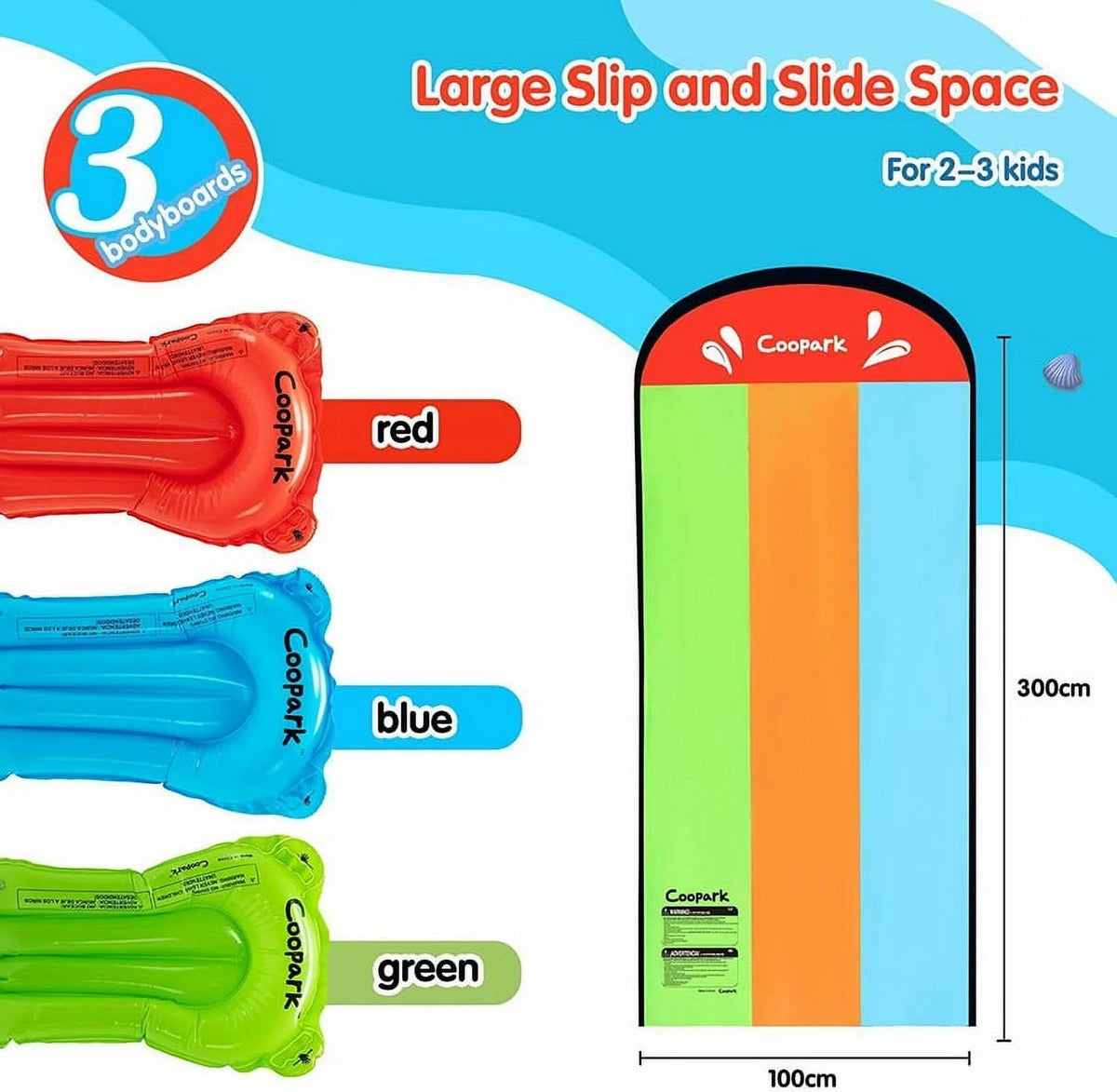 16' Inflatable Water Slide C766417