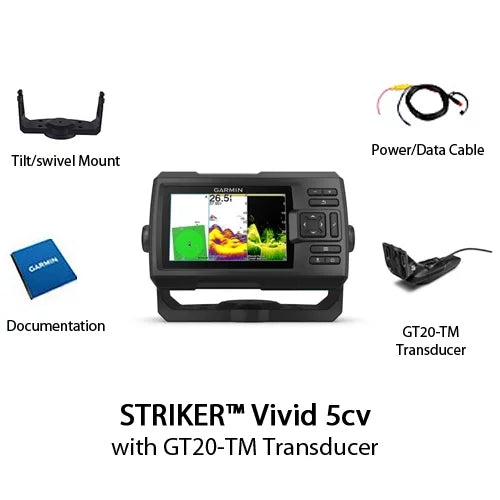 5cv Fishfinder with CHIRP Sonar & Transducer N748275