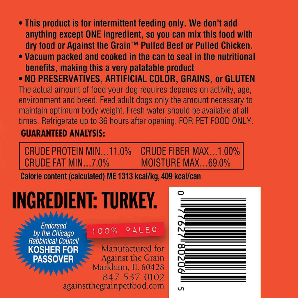 Turkey Canned Dog Food M627