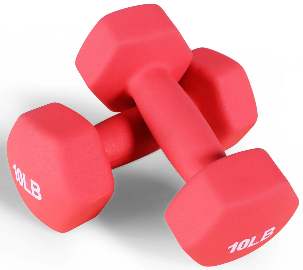 1 lbs Pair Vinyl Coated Dumbbells T811